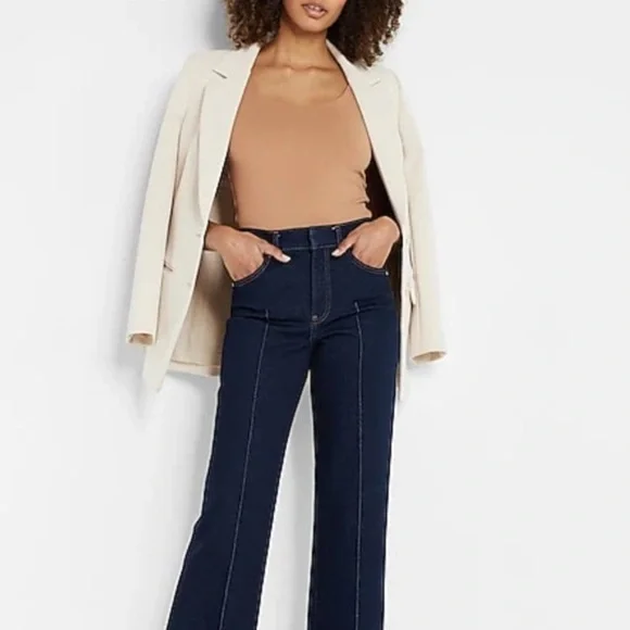 Express Body Contour Camel colored bodysuit size XS - Picture 3 of 8